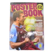 Signed Aston Villa official poster book, 2011/2012