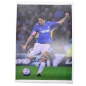 Signed Peter Whittingham A4 colour photograph, Cardiff City