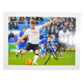 Signed Chris Martin 5x7 colour photograph, Derby County