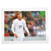 Signed Antony Martial 5x7 colour photograph, France