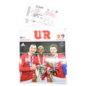 Manchester United vs Bournemouth signed matchday programme