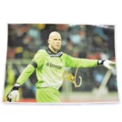 Signed Brad Friedel A4 colour photograph, Tottenham