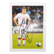 Signed Xherdan Shaqiri 5x7 colour photograph, Switzerland