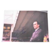 Signed Roberto Martinez A4 colour photograph, Everton