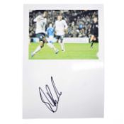 Signed Saido Berahino A4 colour photograph, England U21
