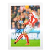 Signed Bojan 5x7 colour photograph, Stoke City