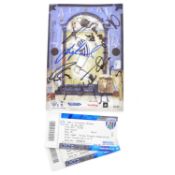 West Brom vs Tottenham signed matchday programme
