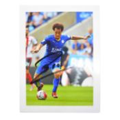 Signed Shinji Okazaki 5x7 colour photograph, Leicester