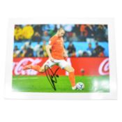 Signed Ron Vlaar 7x5 coloured photograph, Netherlands