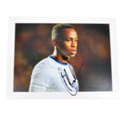 Signed Saido Berahino 5x7 colour photograph, England U21