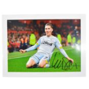 Signed Harry Wilson 5x7 colour photograph, Derby County