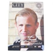 Leicester City vs West Ham signed matchday programme