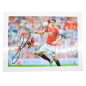 Signed Matteo Darmian 5x7 colour photograph, Manchester United