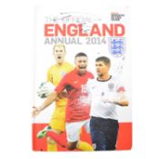 Signed official England annual 2014