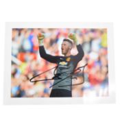 Signed David De Gea 5x7 colour photograph, Manchester United