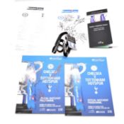 Wembley Capital One Cup Final 2015 signed matchday programme