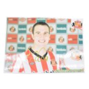 Signed John O'Shea A4 colour photograph, Sunderland