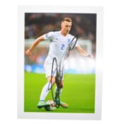 Signed Calum Chambers 5x7 colour photograph, whilst playing for England U21
