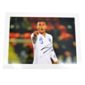 Signed Ezikiel Fryers A4 colour photograph, England U21