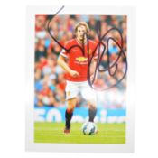 Signed Daley Blind 5x7 colour photograph, Manchester United