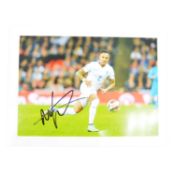 Signed Nathaniel Clyne 5x7 colour club photograph, England U21
