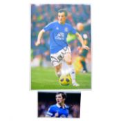 Signed Leyton Baines A4 colour photograph