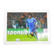 Signed Willian 5x7 colour photograph, Chelsea