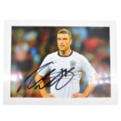 Signed Rickie Lambert 5x7 colour photograph, whilst playing for England