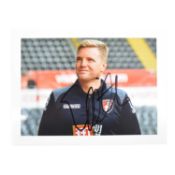 Signed Eddie Howe 5x7 colour photograph, Bournemouth