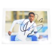 Signed Ryan Sessegnon 5x7 colour photograph, whilst playing for England U19
