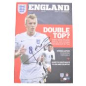 England U21 signed matchday programme
