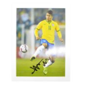 Signed Roberto Firmino 5x7 colour club photograph, Brazil
