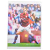 Signed Marc Albrighton A4 coloured photograph, Aston Villa