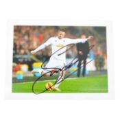 Signed Gylfi Sigurdsson 5x7 colour photograph, Swansea