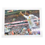 Signed Juan Mata 5x7 colour photograph, Manchester United