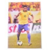Signed Paulinho A4 colour photograph, Tottenham Hotspur