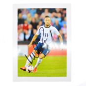 Signed Nathan Redmond 5x7 colour photograph, England U21