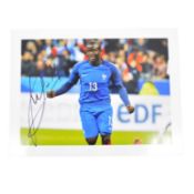Signed Ngolo Kante 5x7 colour photograph, France