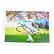 Signed Luke Shaw 5x7 colour photograph, England