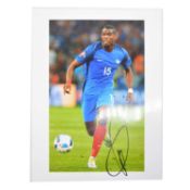 Signed Paul Pogba 5x7 colour photograph, France