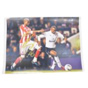 Signed Wilson Palacios A4 colour photograph, Stoke City
