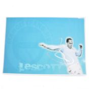 Signed Joleon Lescott 5.5x8 colour photograph, Manchester City