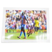 Signed Bakary Sako 5x7 colour photograph, Crystal Palace