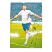 Signed Olivier Giroud A4 colour photograph, France