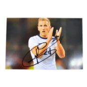 Signed Harry Kane 4x6 colour photograph, England U21