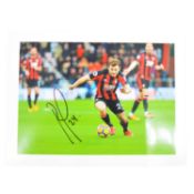 Signed Ryan Fraser 5x7 colour photograph, Bournemouth