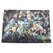 Signed Martin O'Neil A4 colour photograph, Sunderland