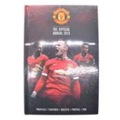 Manchester United signed official annual 2015