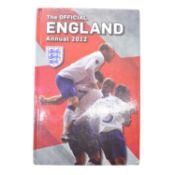 Signed official England annual 2012