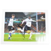 Signed Fikayo Tomori 5x7 colour photograph, Derby County